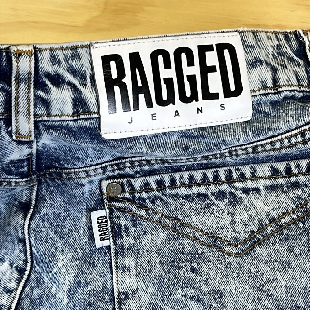 Ragged Women’s Vintage Y2K Acid Wash Blue Denim Jeans - Picture 11 of 14